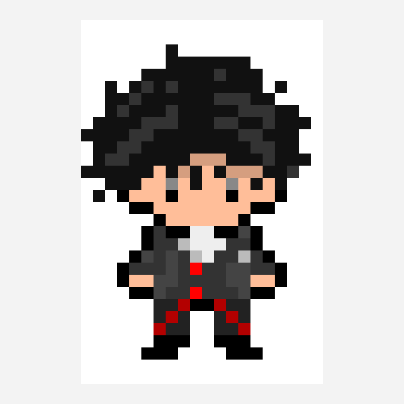 Ren Amamiya persona 5 bead pattern
