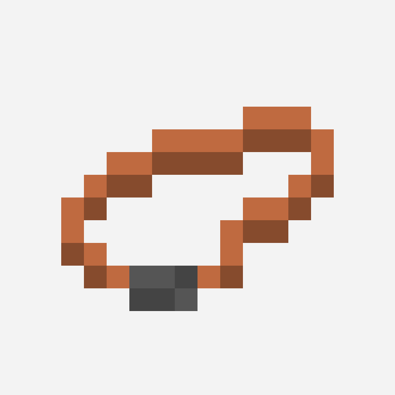 Vial pixel art pattern, 16×16 grid
