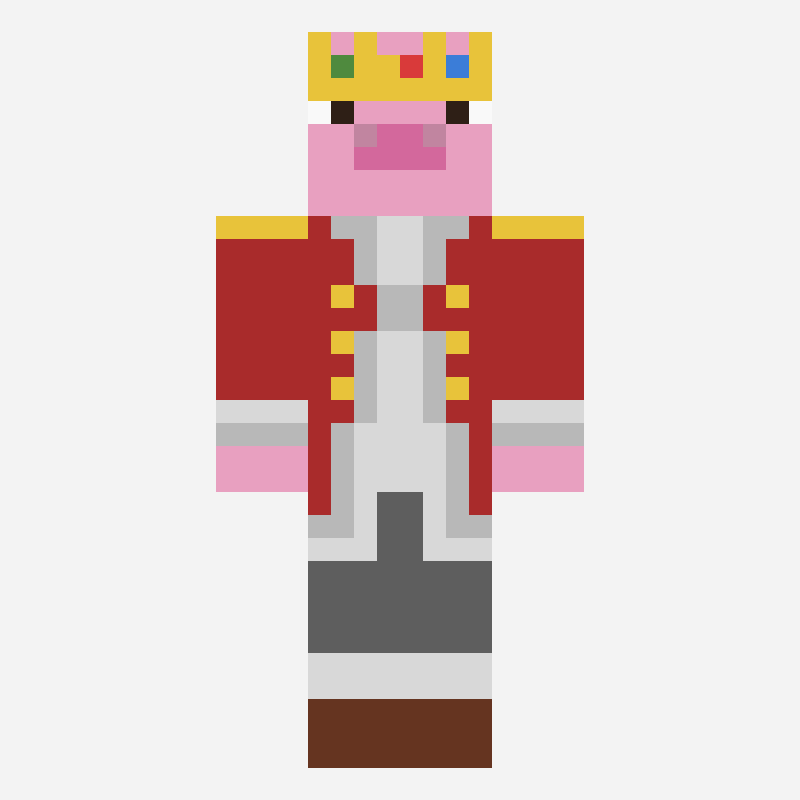 Techno blade minecraft skin pattern, 128×128 grid