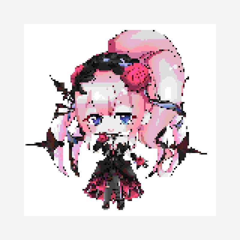 aaaaa pixel art pattern, 128×128 grid