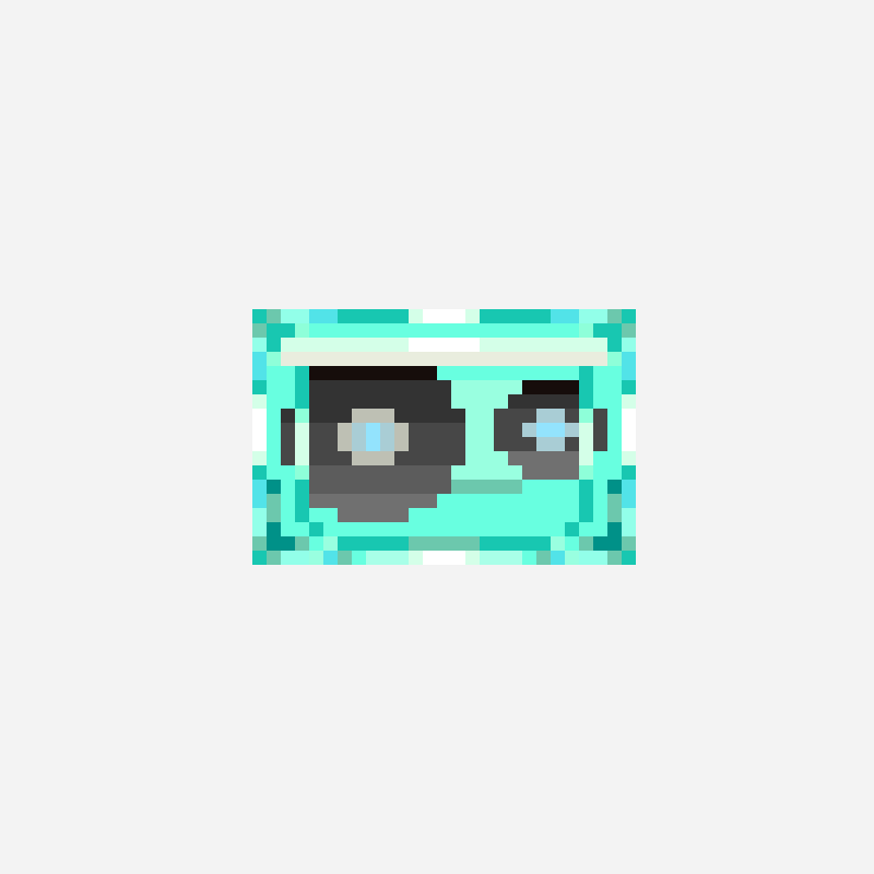 Cassette tape 2 perler bead pattern, 56×56 grid