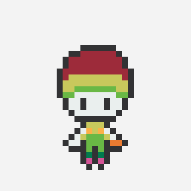 Just Dance 2 - A-Punk (P1) bead pattern