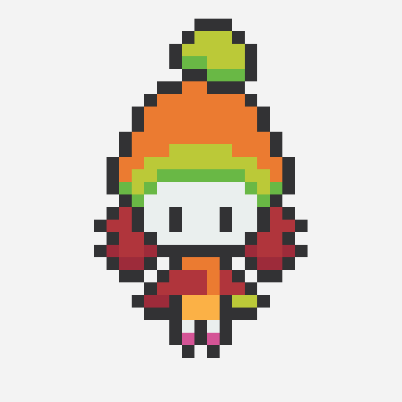 Just Dance 2 - A-Punk (P2) bead pattern