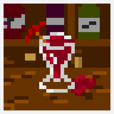 vino tinto pixelkunst-Muster, 30×30 Raster