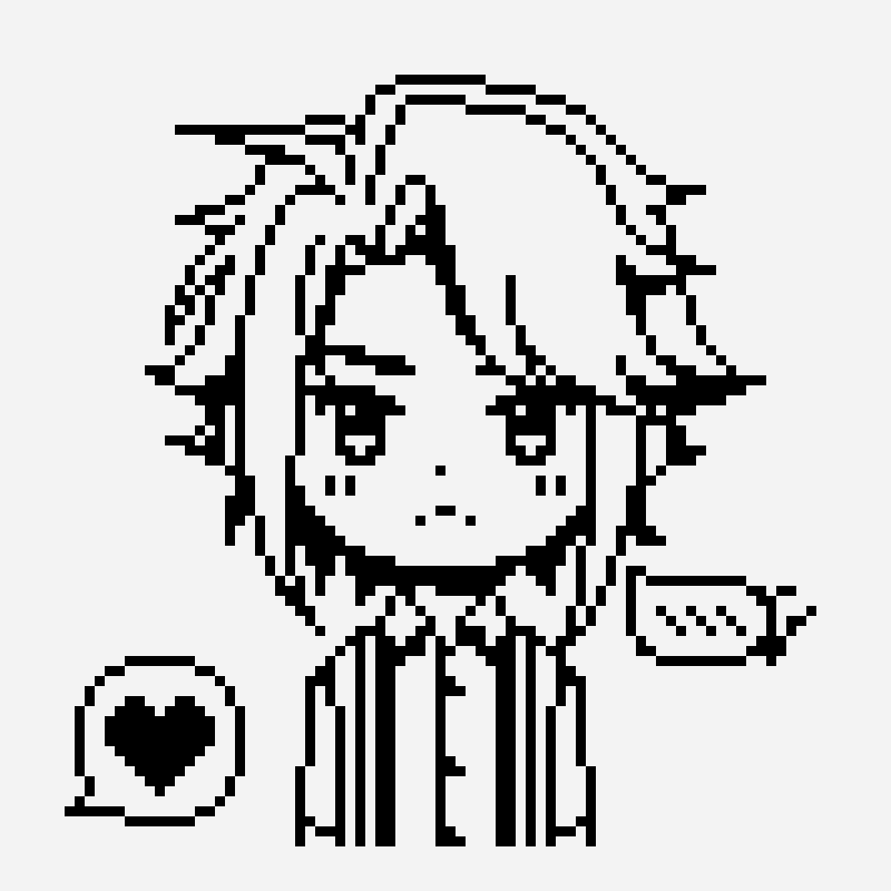 Pollux - ARTW pixel art pattern, 80×80 grid
