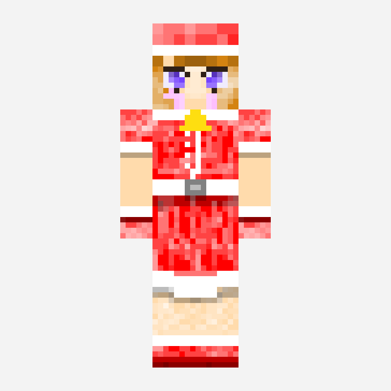 クリスマス minecraft 皮肤图案，128×128 格