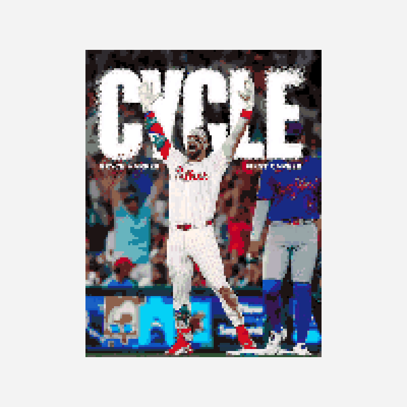 Bryce Harper bead pattern