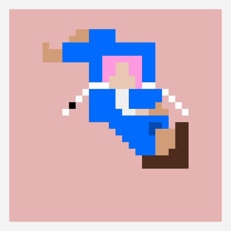 Triangle Choke !!! pixel art pattern, 32×32 grid