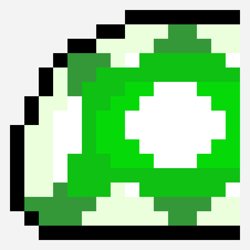 マリオワールドキノコ地形 bead pattern