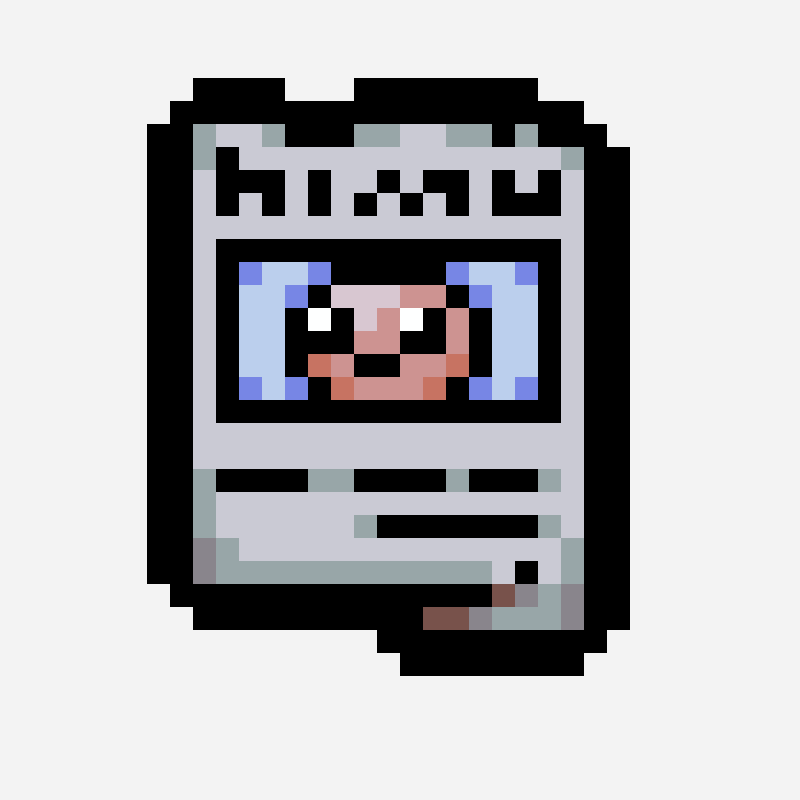 Missing Poster - The Binding Of Isaac bead pattern