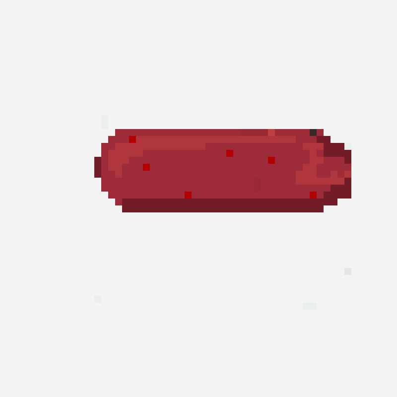 longa pixel art pattern, 50×50 grid