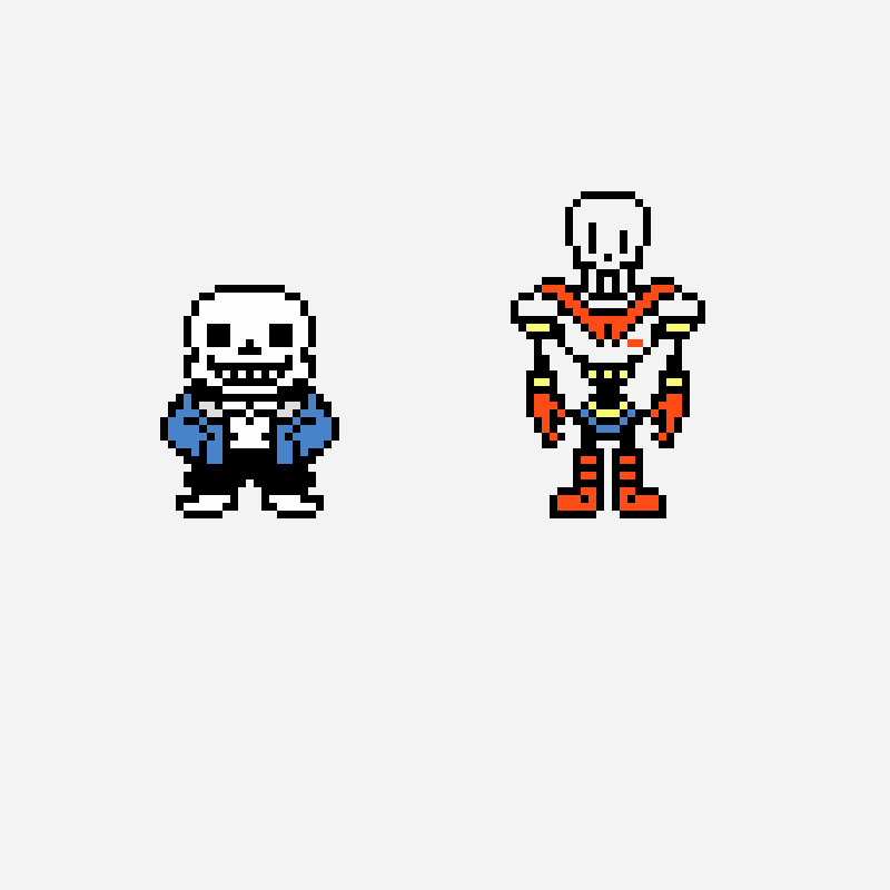 Sans (and papyrus) bead pattern