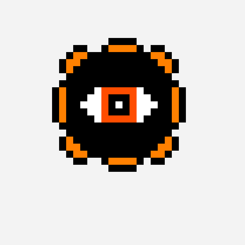 DARK MATTER pixel art pattern