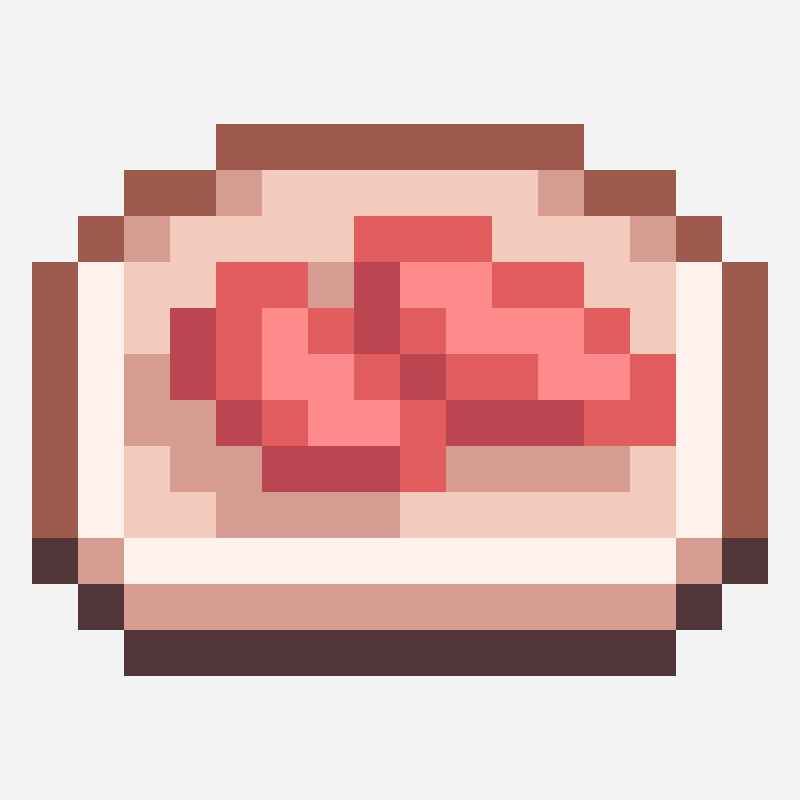 sdv-sashimi padrão de hama beads, grade 16×12