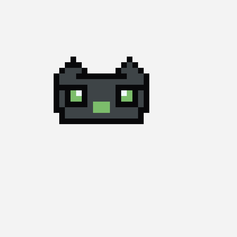 Black Chicken minecraft block art pattern, 37×34 grid