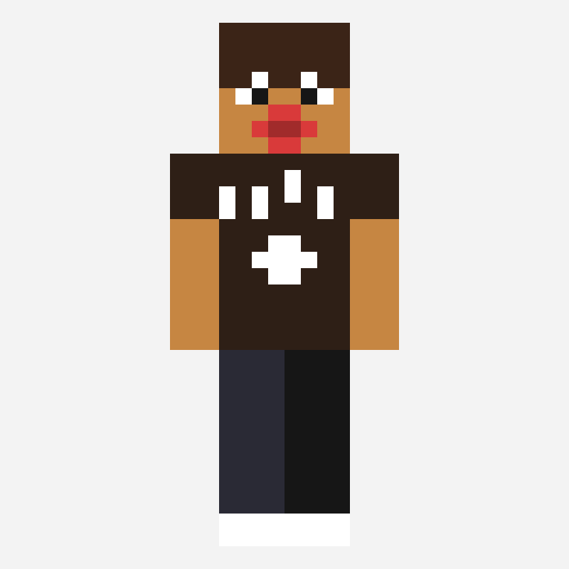 แพทเทิร์น 気持ち悪い顔スキン สกิน minecraft กริด 64×64