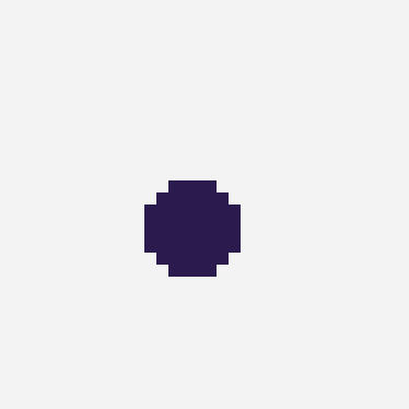 Cloud reset pixel art pattern, 32×32 grid