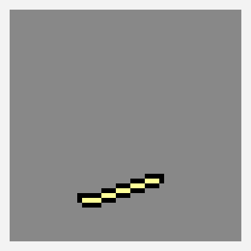 strawberry cake pixel art pattern, 48×48 grid