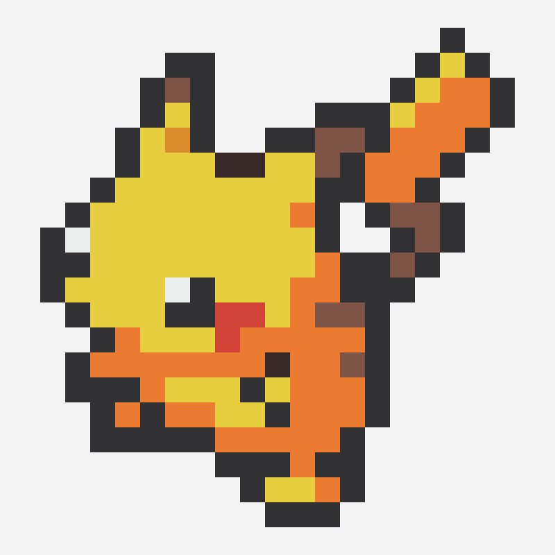 Pikachu kandi bead pattern