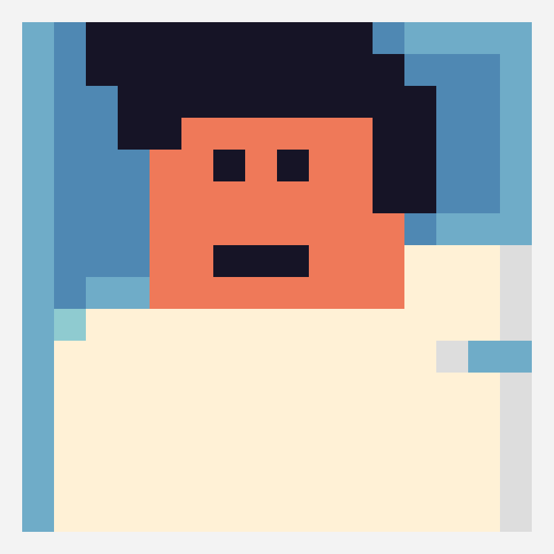 E.V (SG) pixel art pattern, 16×16 grid