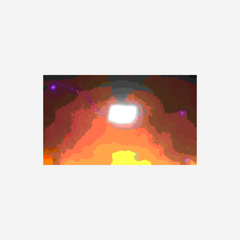 Jeffery pixel art pattern, 256×150 grid