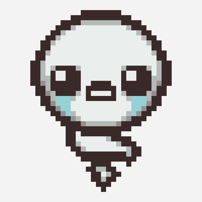 The Lost - The Binding Of Isaac bead pattern