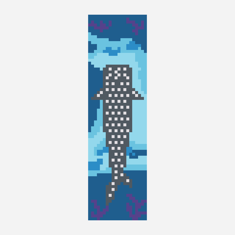 Whale shark Extended métier à perles pattern