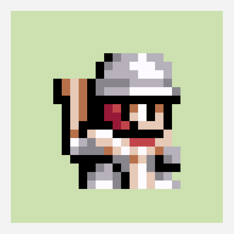 卫兵 perler bead pattern