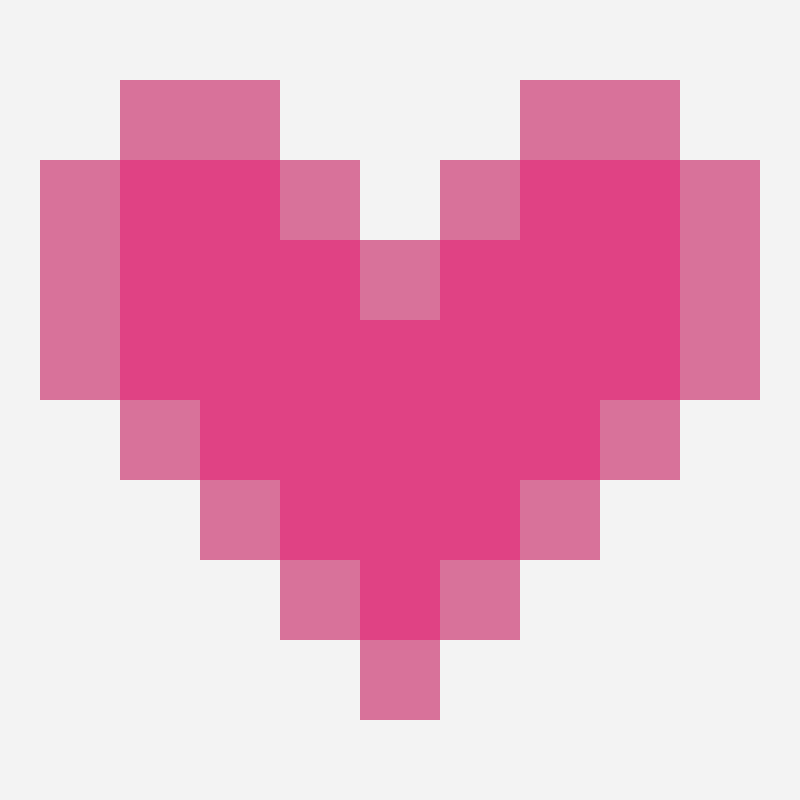Pink heart