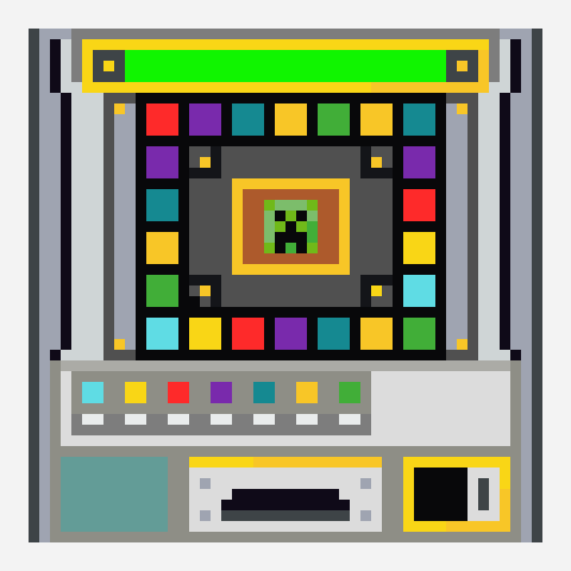 RULET SLOT MACHINE bead pattern