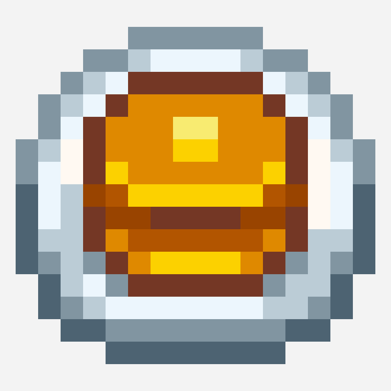 sdv-pancakes perler bead pattern, 16×16 grid