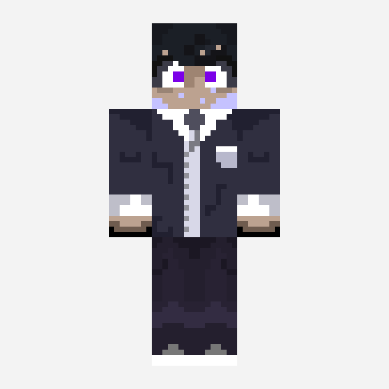 EnkoV2 minecraft skin pattern, 64×64 grid