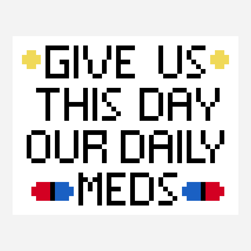 prayer for your meds kandi bead pattern, 48×38 grid