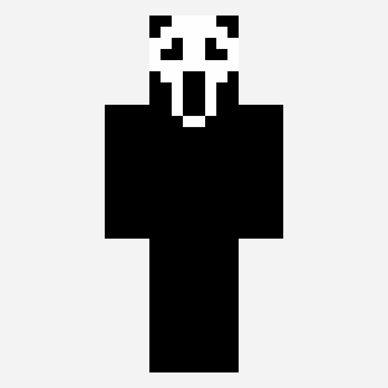 Ghost Face bead pattern
