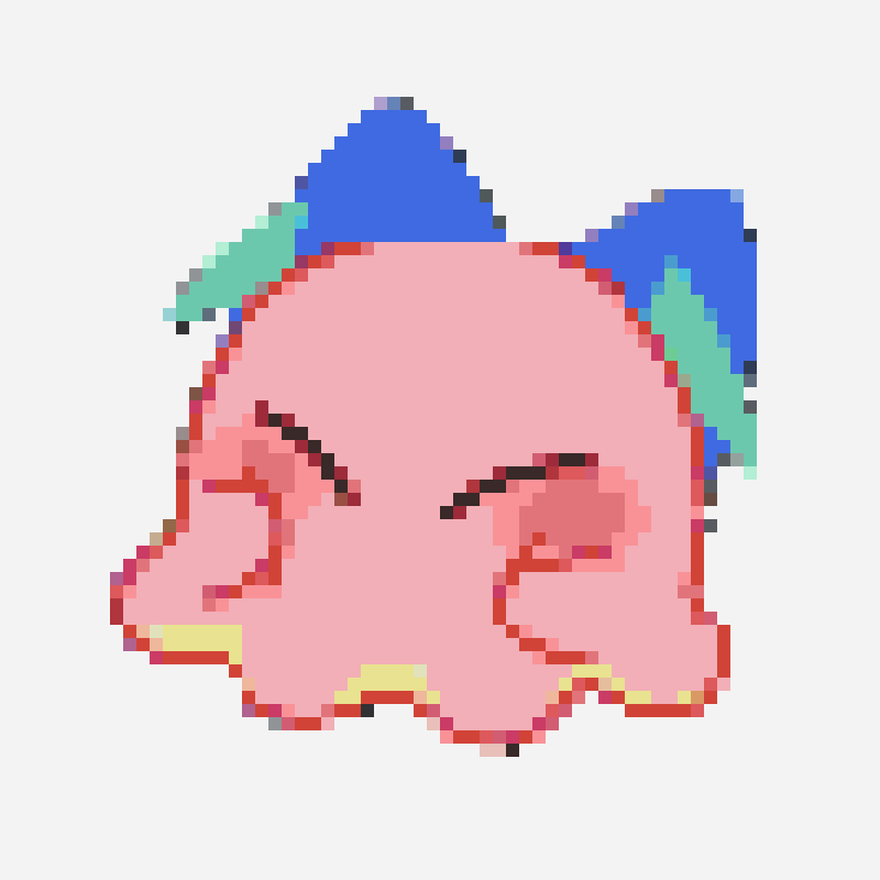 cocolis perler bead pattern, 58×58 grid