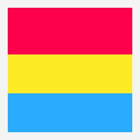 Pan to Cupioromantic pixel art pattern, 16×16 grid