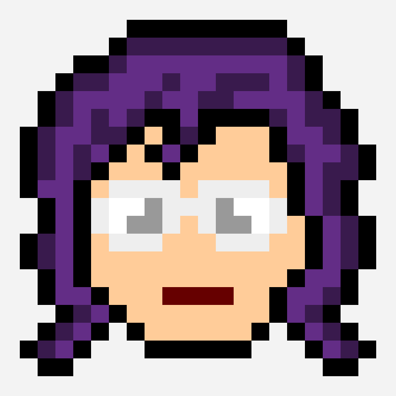 Toko pixel art pattern, 20×20 grid