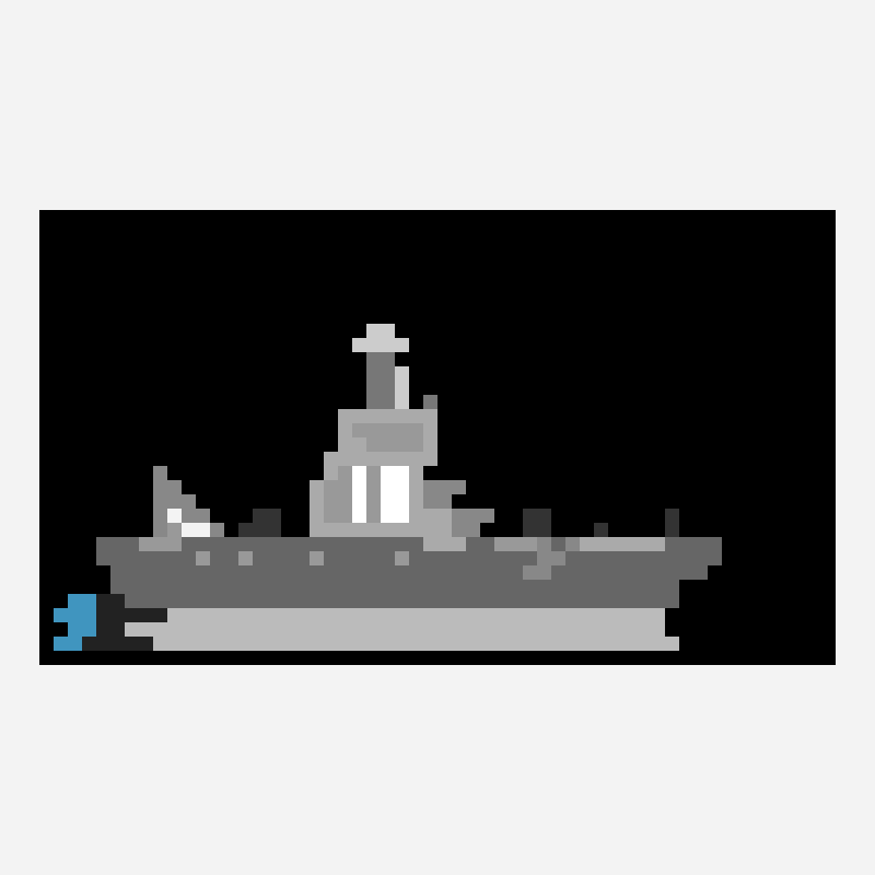 Essex Class SG pixel art pattern, 56×32 grid