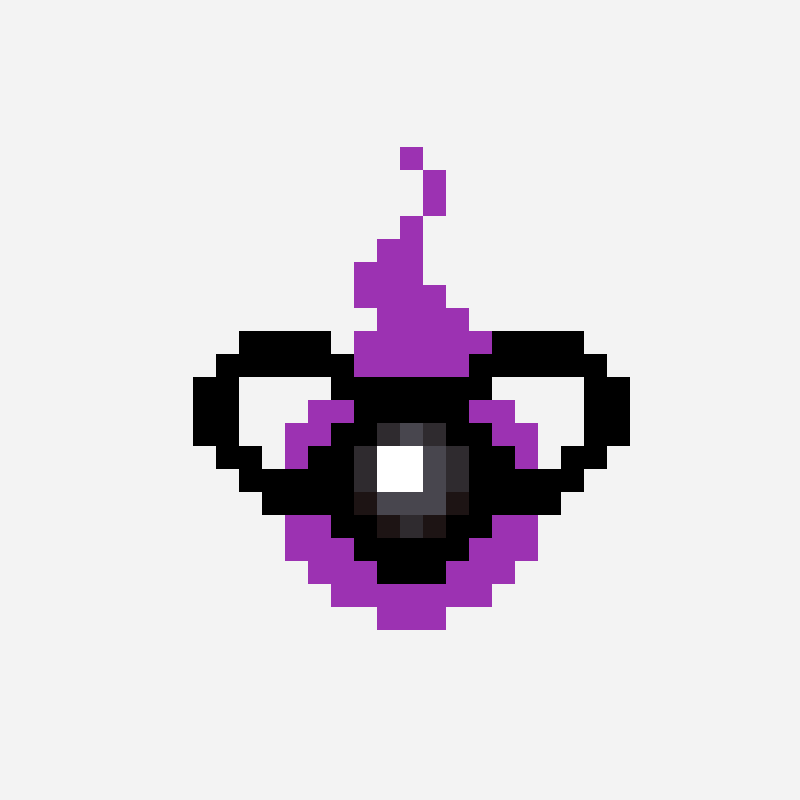 Psyfly - The binding of Isaac perler bead pattern, 32×32 grid