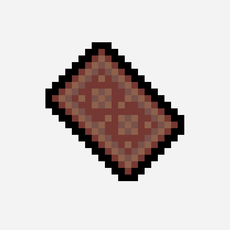 Tarot Card - The Binding Of Isaac perler bead pattern, 31×26 grid