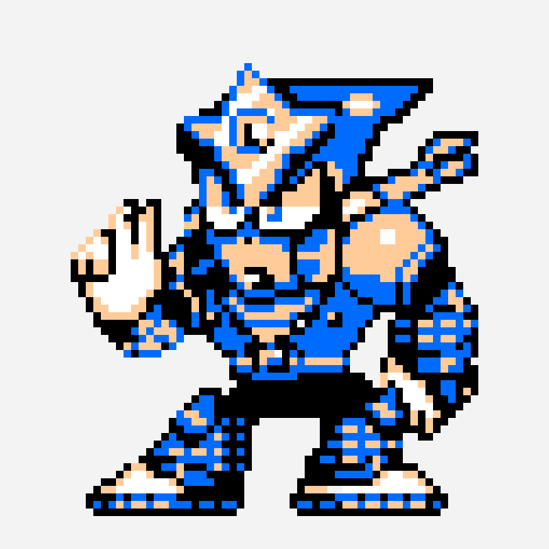 Shadow Man Sprite bead pattern