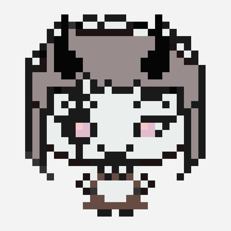 maidy! perler bead pattern, 29×28 grid