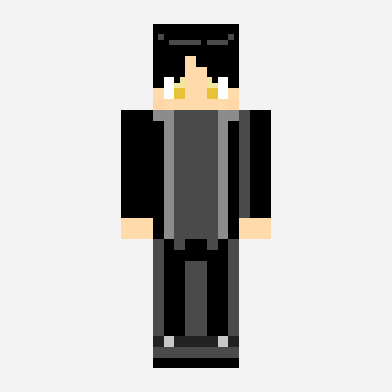 tesu minecraft skin pattern, 128×128 grid