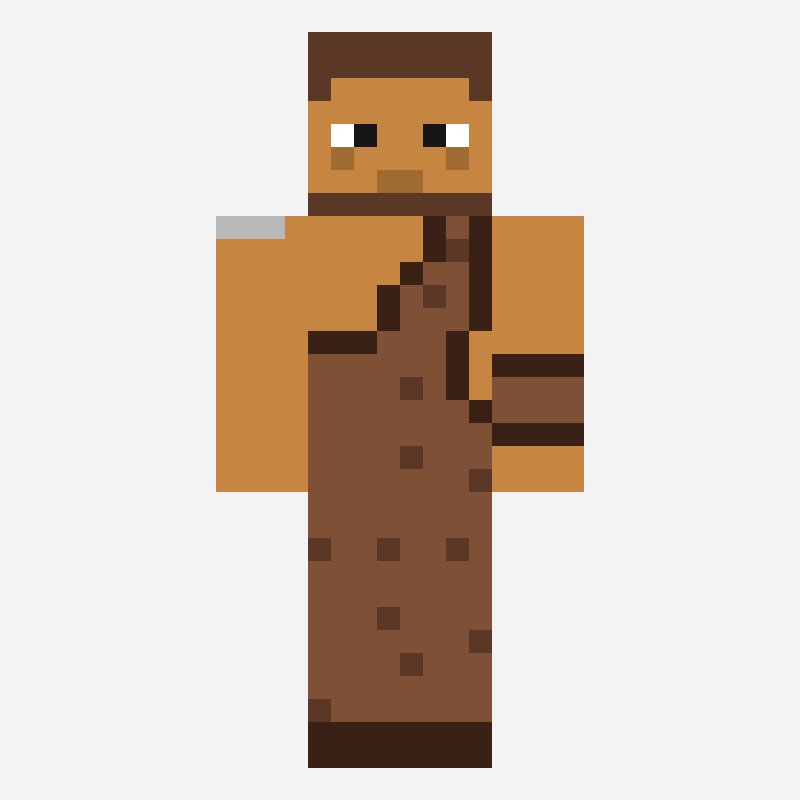 cave dude minecraft skin pattern