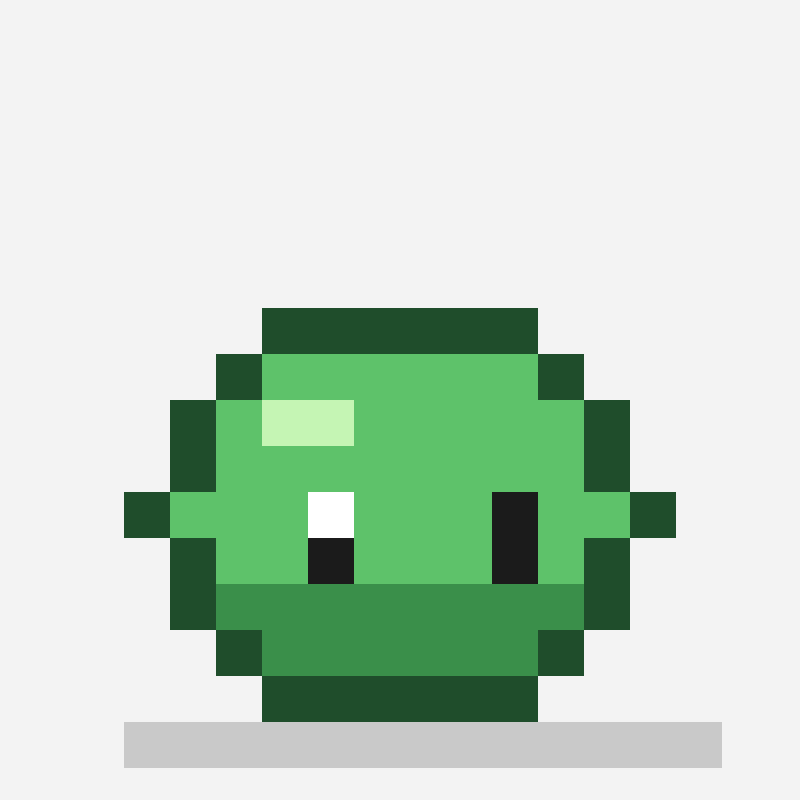 Bouncing slime bead pattern