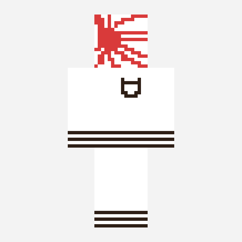 A country’s flag minecraft skin pattern