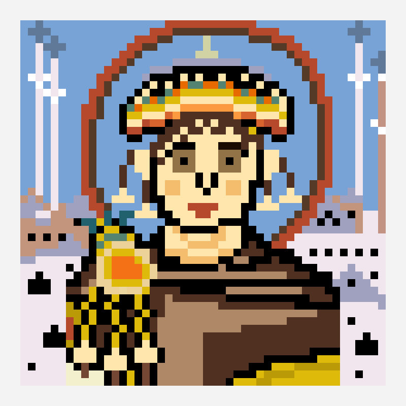 Justinian the Great (V2) bead pattern