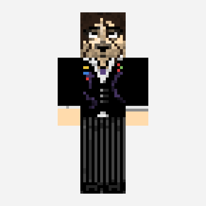 Men should wear makeup minecraft skin pattern, 128×128 grid