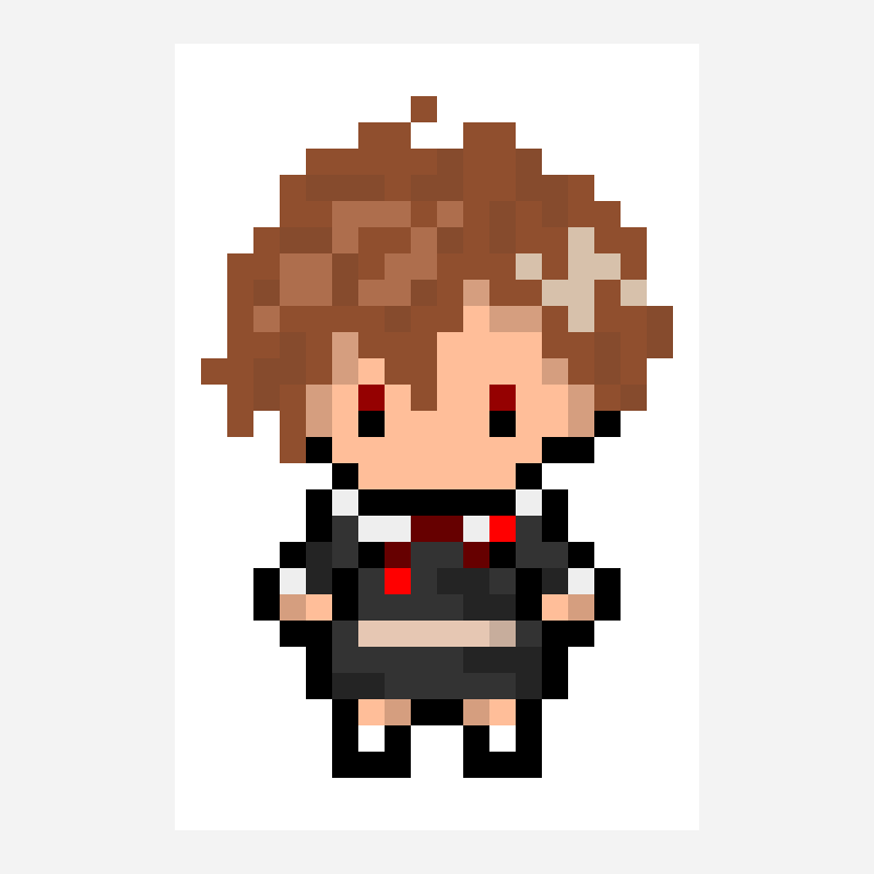 Kotone Shiomi (Perosna 3 FEMC) pixel art pattern, 20×30 grid