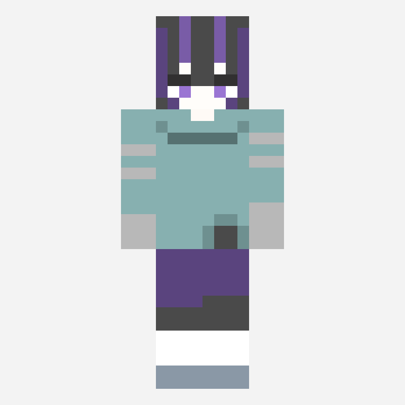 My skin minecraft skin pattern, 64×64 grid